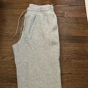 Alo size L knit sweatpants